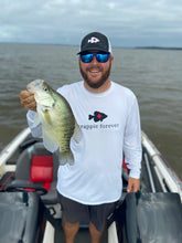 Load image into Gallery viewer, White long sleeve fishing shirt UPF 50+. **CLEARANCE**