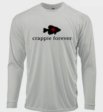 Load image into Gallery viewer, White long sleeve fishing shirt UPF 50+. **CLEARANCE**
