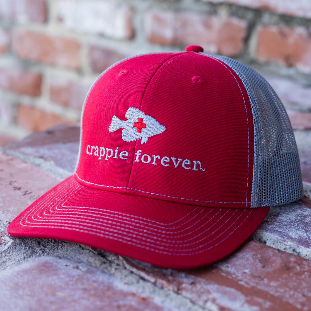 Cardinal Red Logo Trucker Hat - Snap Back