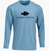 Load image into Gallery viewer, Light Blue long sleeve fishing shirt UPF 50+. **CLEARANCE**

